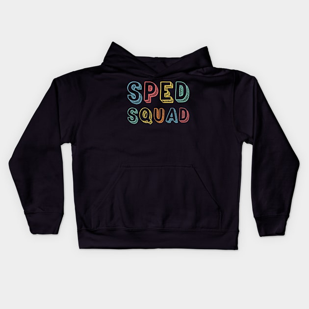 Sped Squad Kids Hoodie by Ebhar